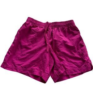 EUC Columbia bright pink shorts w adjustable waist activewear sporty sz XS girly